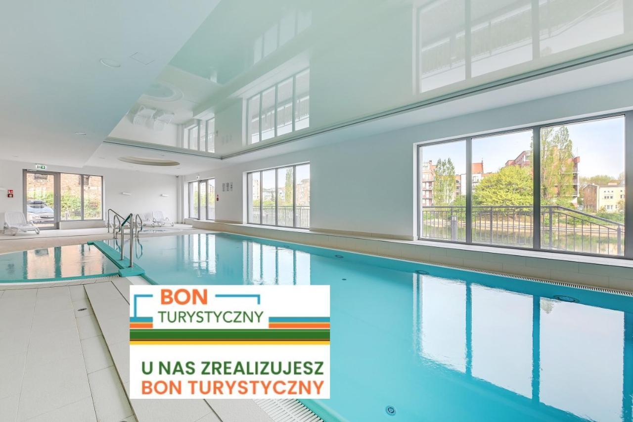Apartments Waterlane Island Pool & Gym Spa 格但斯克 外观 照片